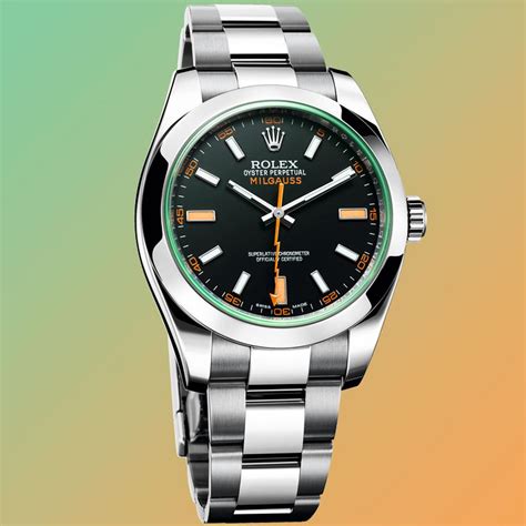 rolex oyster perpetual milgauss titan black|rolex milgauss gv price.